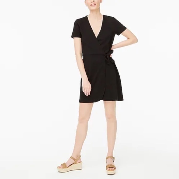 J. Crew | Dresses | J Crew Textured Knit Wrap Dress | Poshmark